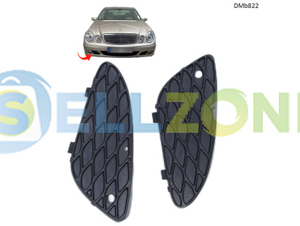 Μάσκες αλογόνου στον μπροστινό προφυλακτήρα Mercedes W211 (2003–2006) – DMb822